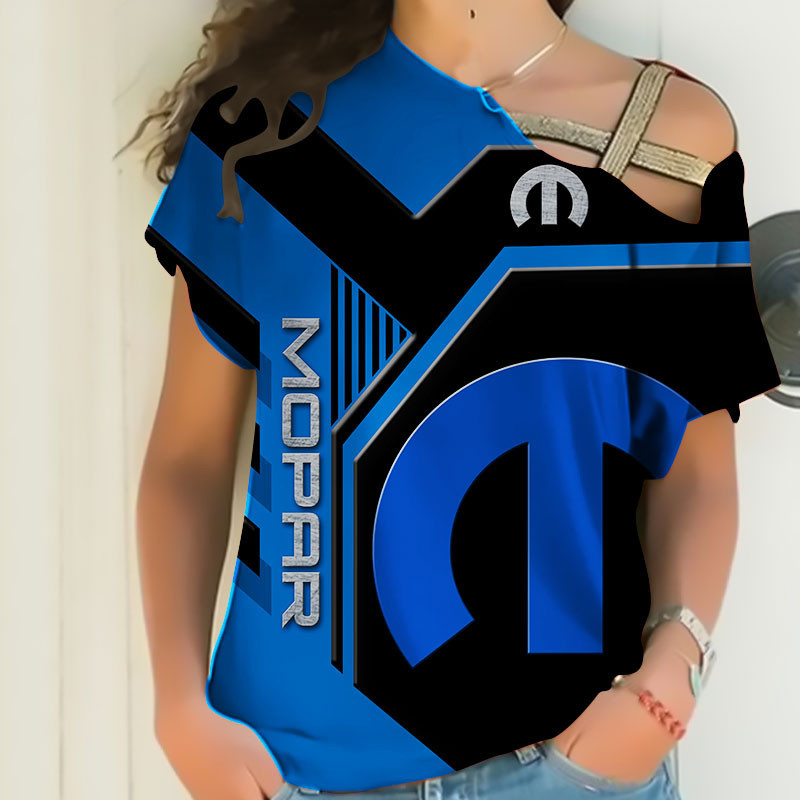 Sportswearmerch Mopar Car Personalized Fashion Strapless Short Sleeve For Fan
