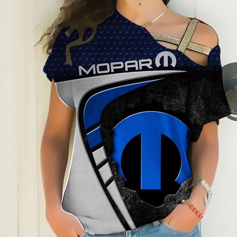 Sportswearmerch Mopar Car Personalized Fashion Strapless Short Sleeve For Fan