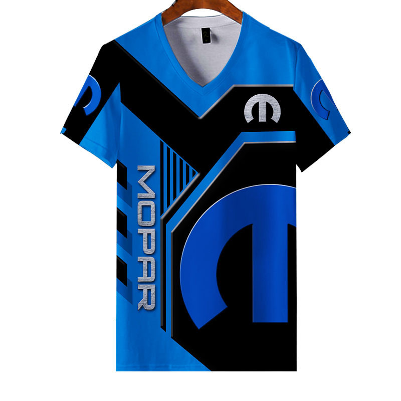 Sportswearmerch Mopar Car Personalized Fashion V-neck Women T-shirt For Fan