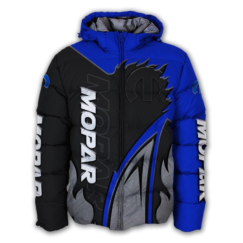 Sportswearmerch Mopar Car Personalized Puffer Jacket For Fan
