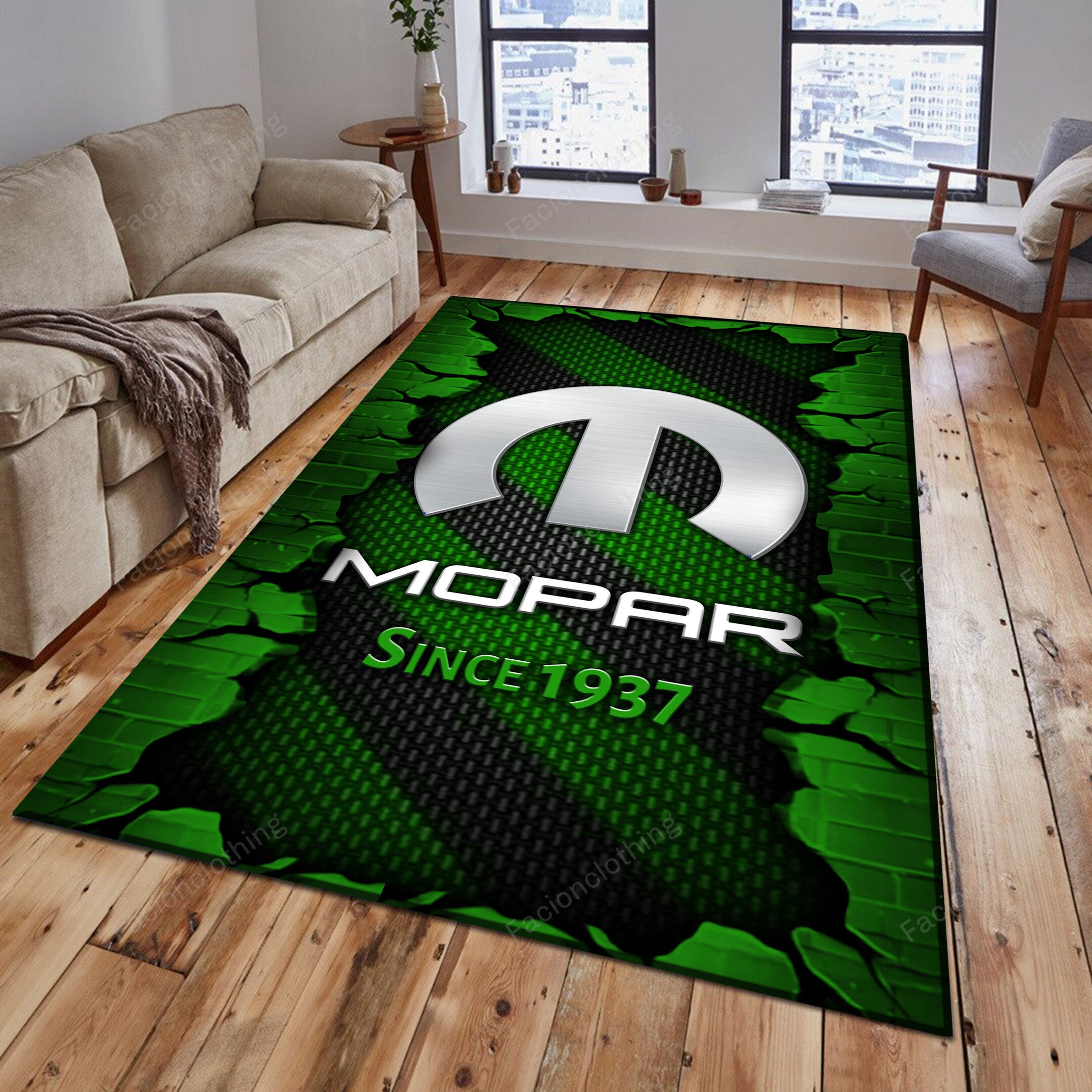 Sportswearmerch Mopar Car Personalized Rug For Fan