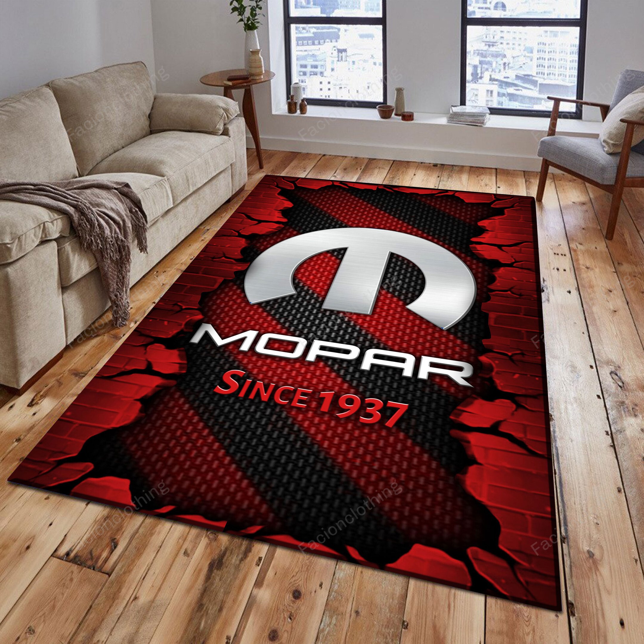 Sportswearmerch Mopar Car Personalized Rug For Fan