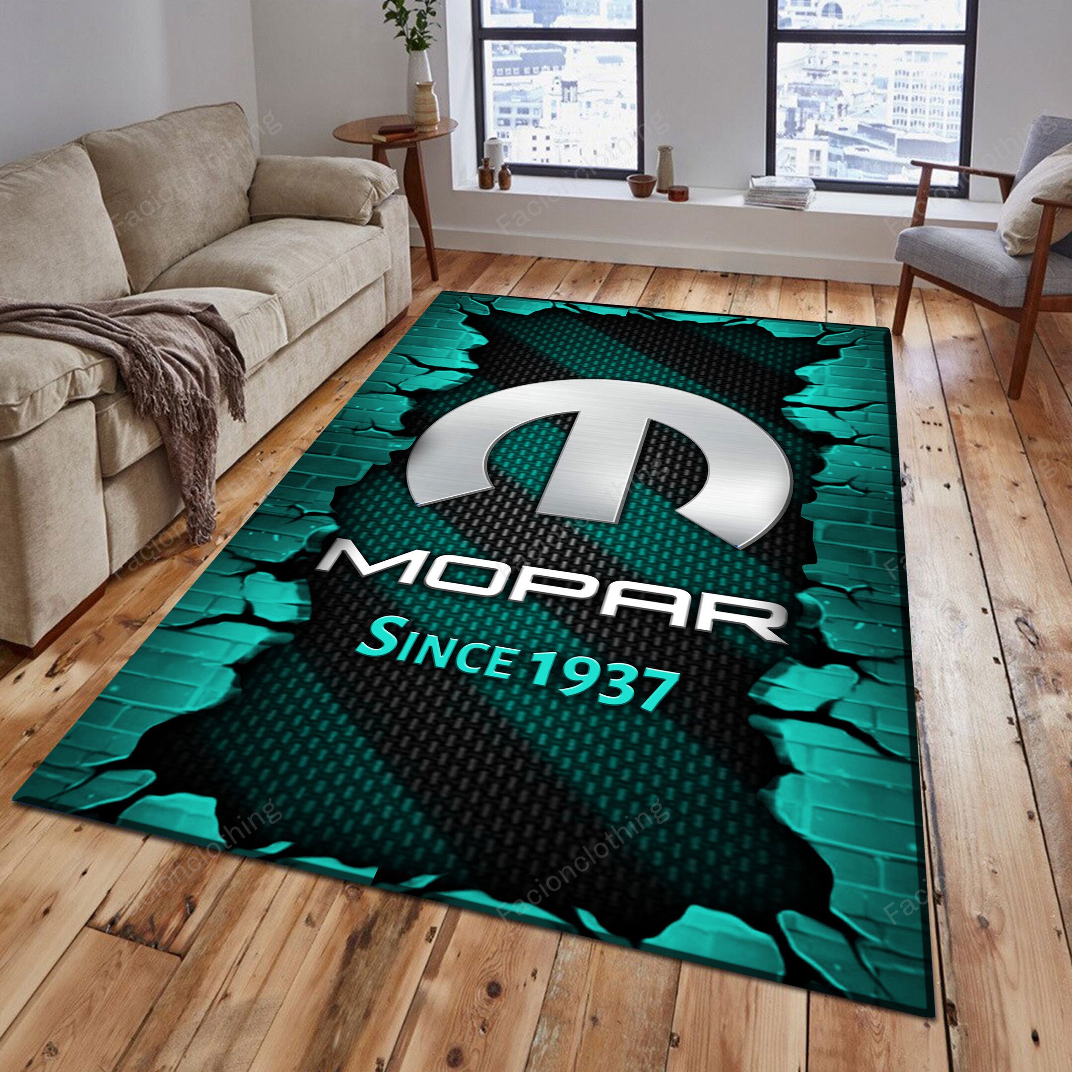 Sportswearmerch Mopar Car Personalized Rug For Fan