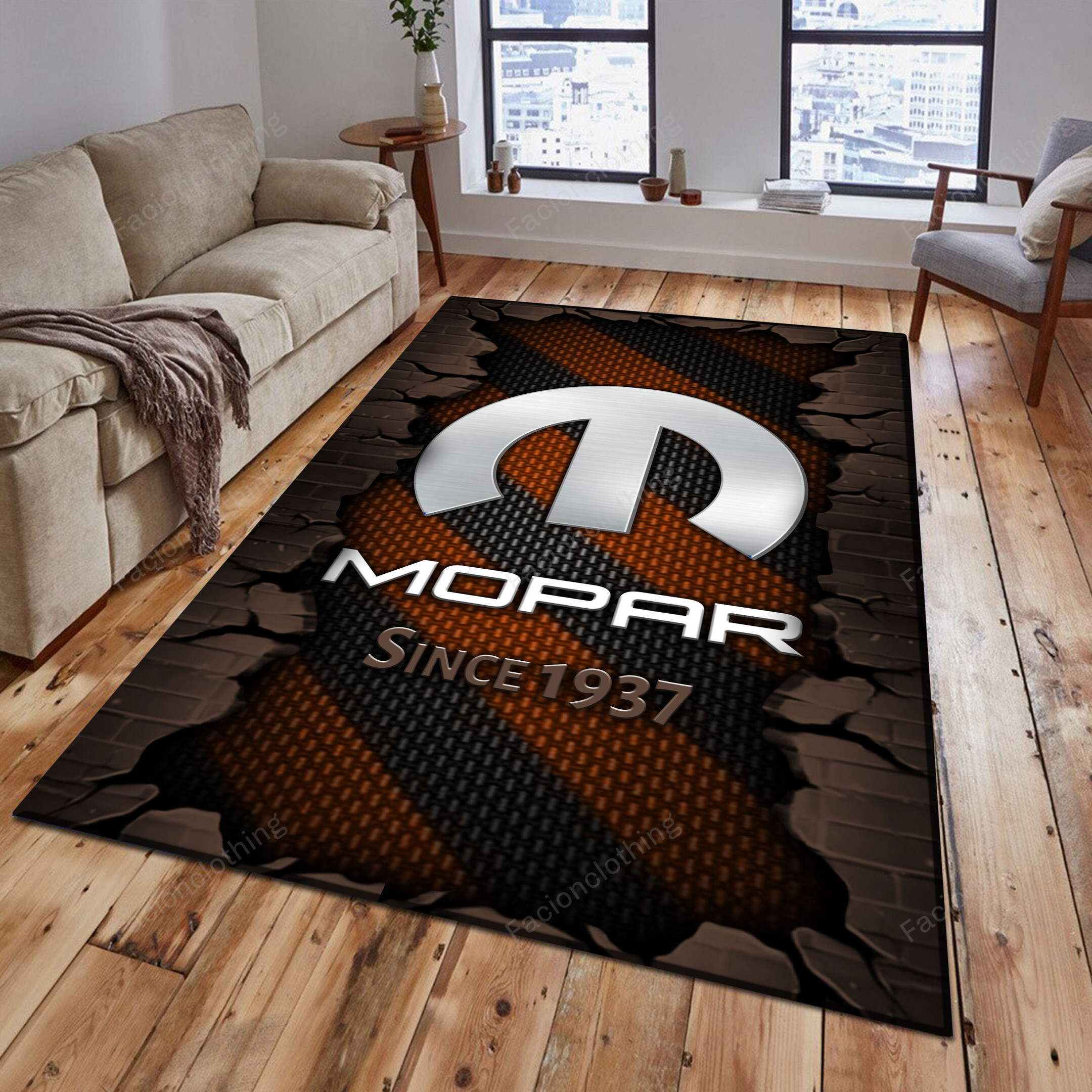 Sportswearmerch Mopar Car Personalized Rug For Fan