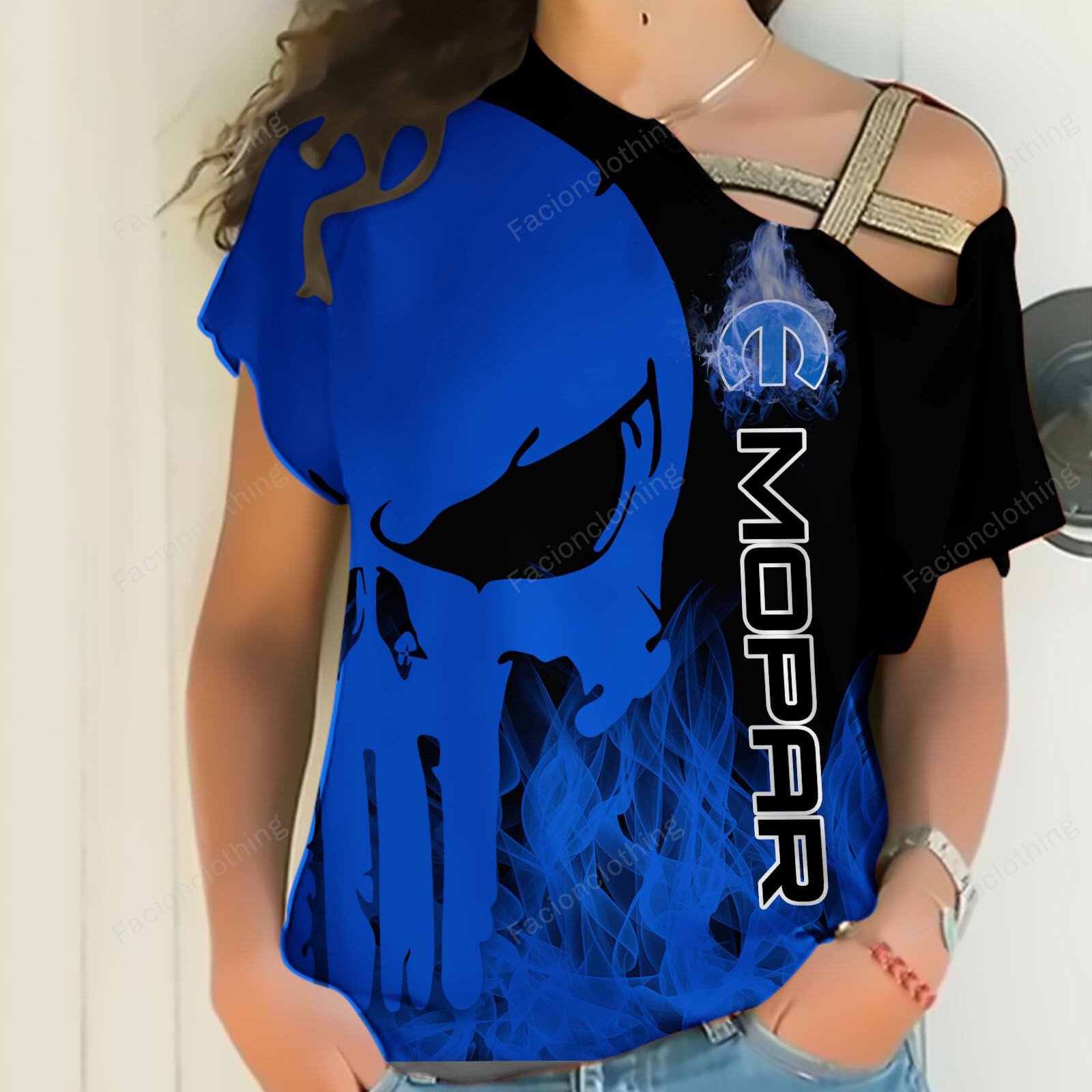 Sportswearmerch Mopar Car Personalized Strapless Short Sleeve For Fan