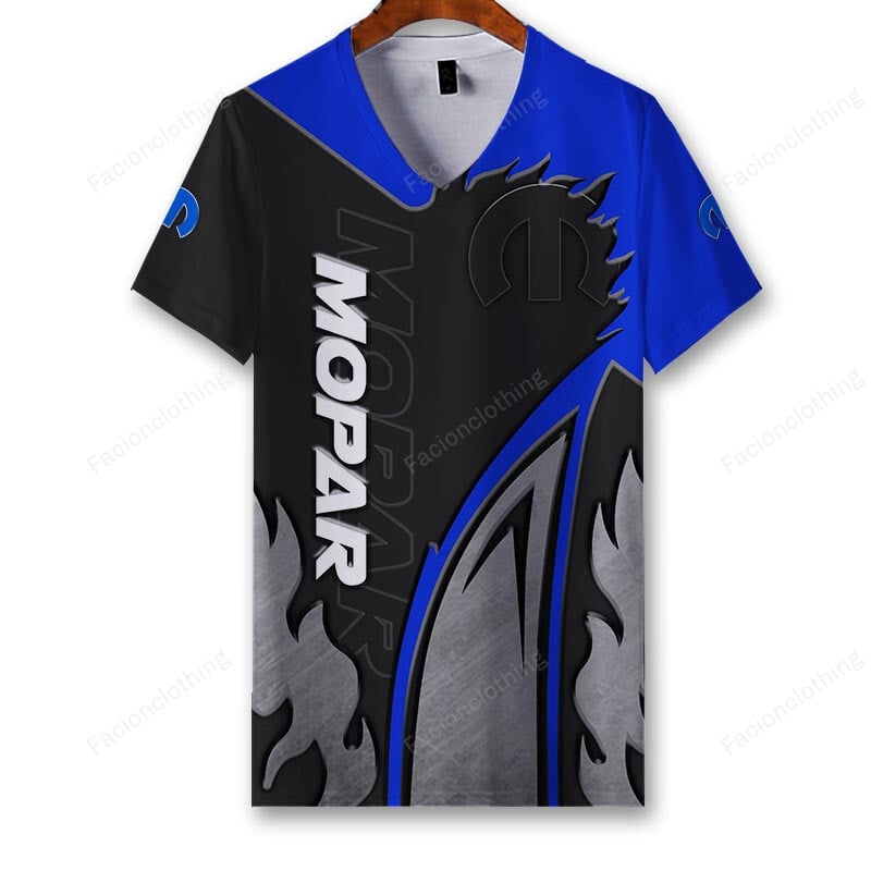 Sportswearmerch Mopar Car Personalized V-neck Women T-shirt For Fan