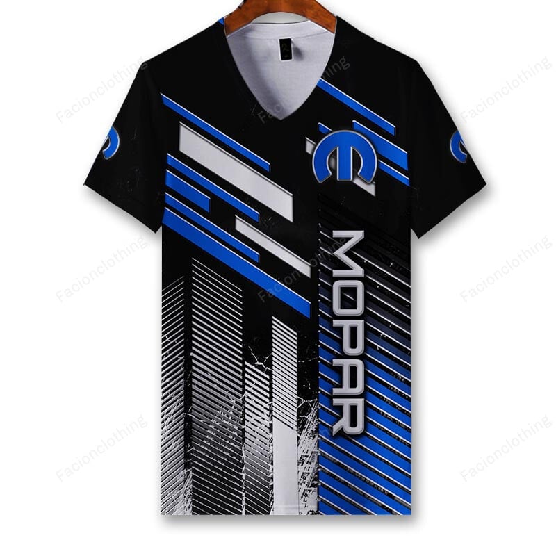 Sportswearmerch Mopar Car Personalized V-neck Women T-shirt For Fan