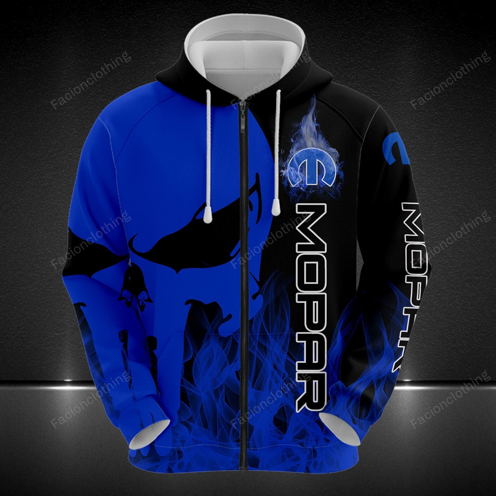 Sportswearmerch Mopar Car Personalized Zip Hoodie For Fan