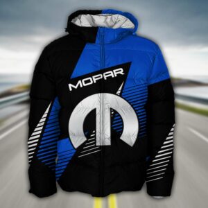 Sportswearmerch Mopar Car Puffer Jacket For Fan