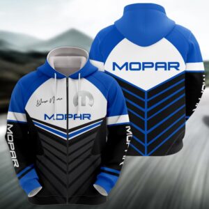Sportswearmerch Mopar Car Zip Hoodie For Fan
