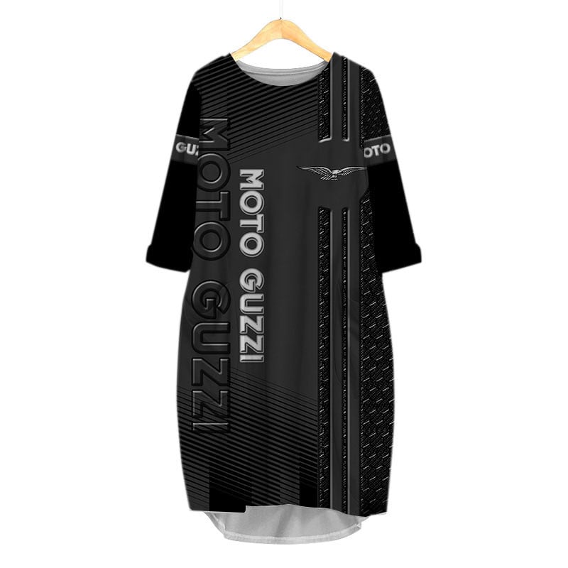 Sportswearmerch Moto Guzzi Personalized Fashion Pocket Dress For Fan