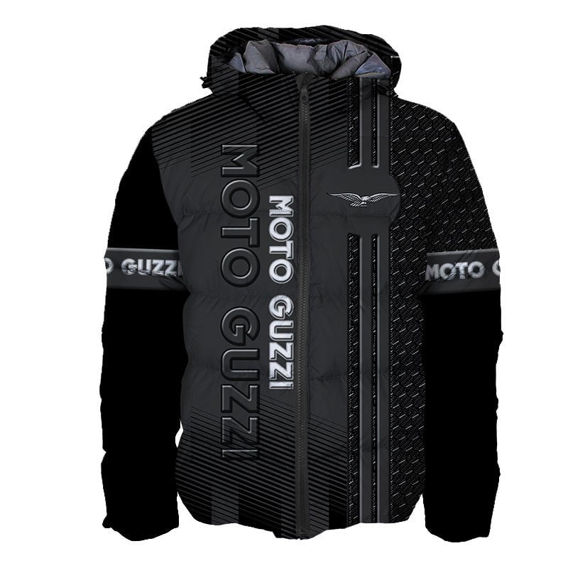 Sportswearmerch Moto Guzzi Personalized Fashion Puffer Jacket For Fan