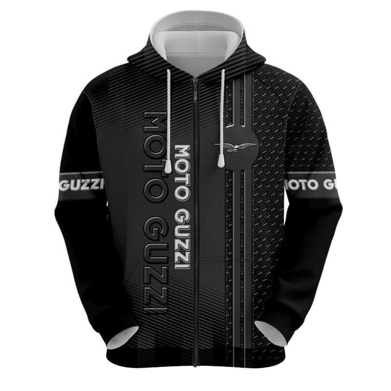 Sportswearmerch Moto Guzzi Personalized Fashion Zip Hoodie For Fan