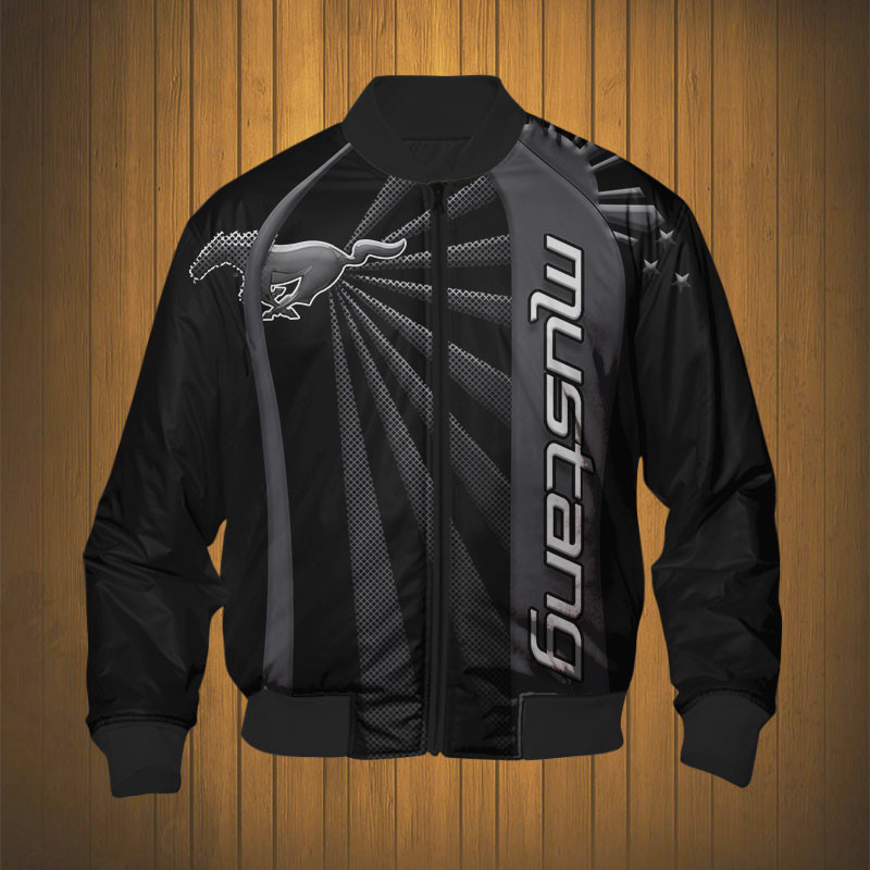 Sportswearmerch Mustang Car Personalized Fashion Bomber Jacket For Fan