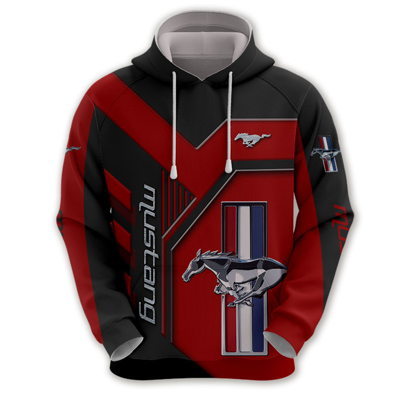 Sportswearmerch Mustang Car Personalized Fashion Hoodie For Fan