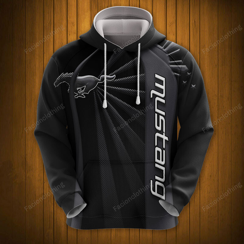 Sportswearmerch Mustang Car Personalized Fashion Hoodie For Fan