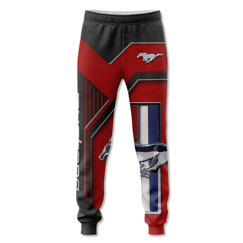 Sportswearmerch Mustang Car Personalized Fashion Long Pant For Fan