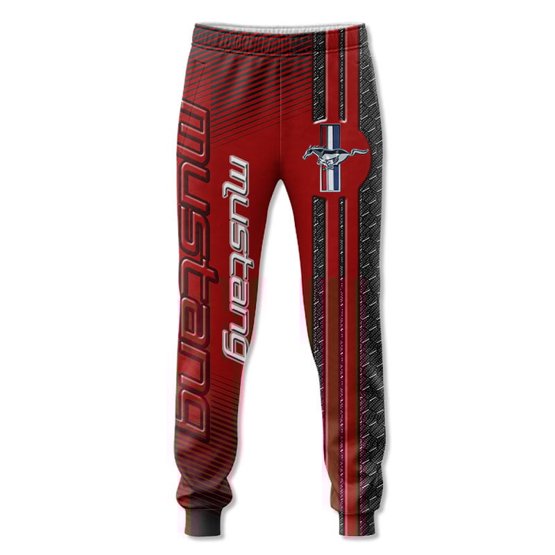 Sportswearmerch Mustang Car Personalized Fashion Long Pant For Fan