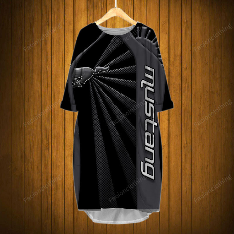 Sportswearmerch Mustang Car Personalized Fashion Pocket Dress For Fan