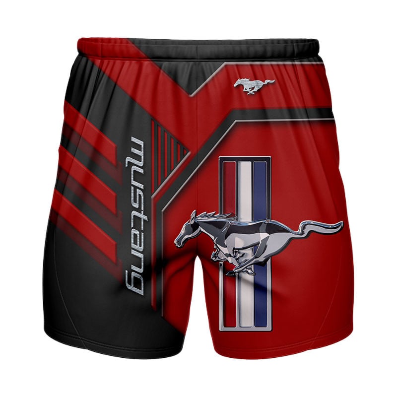 Sportswearmerch Mustang Car Personalized Fashion Short Pant For Fan
