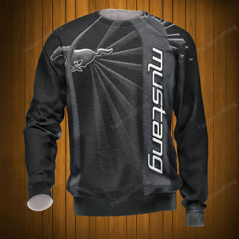 Sportswearmerch Mustang Car Personalized Fashion Sweater For Fan