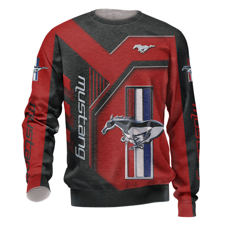 Sportswearmerch Mustang Car Personalized Fashion Sweater For Fan