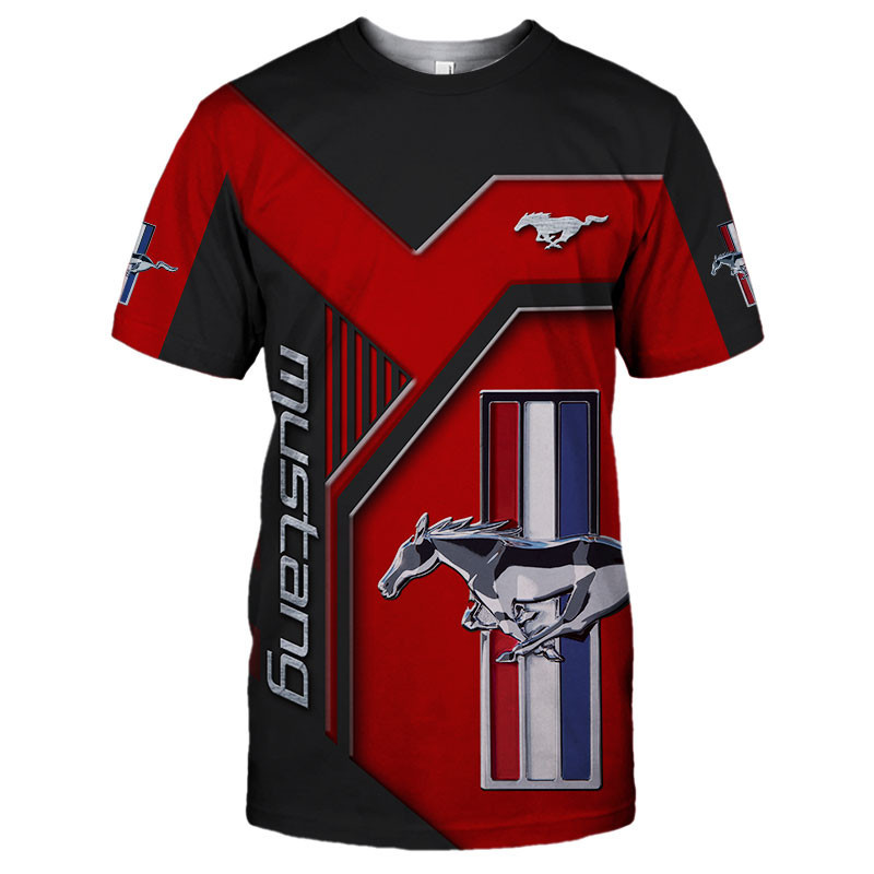 Sportswearmerch Mustang Car Personalized Fashion T-shirt For Fan