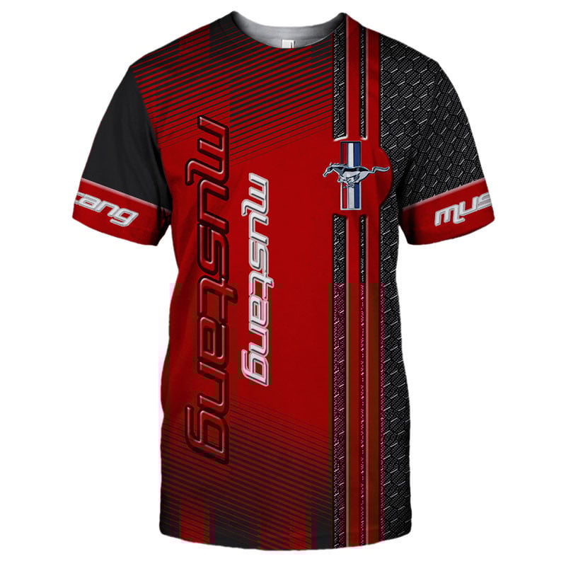 Sportswearmerch Mustang Car Personalized Fashion T-shirt For Fan