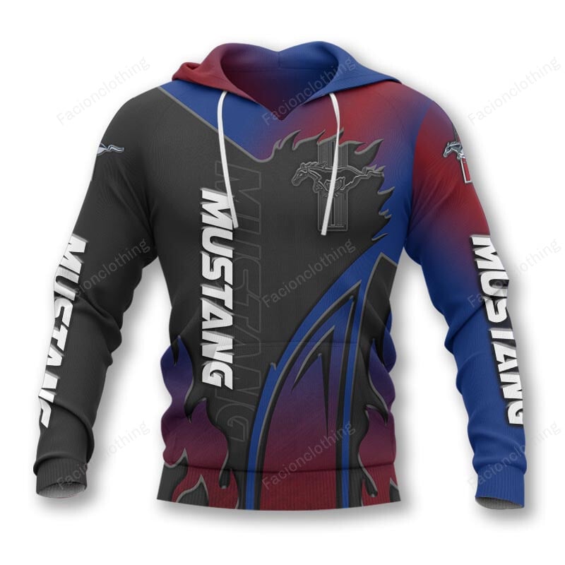 Sportswearmerch Mustang Car Personalized Hoodie For Fan