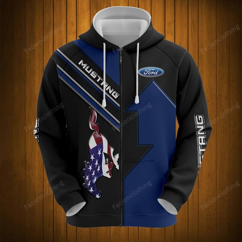 Sportswearmerch Mustang Car Personalized Hoodie For Fan