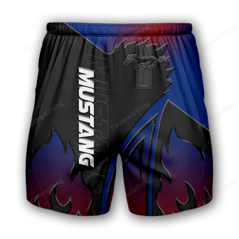 Sportswearmerch Mustang Car Personalized Short Pant For Fan