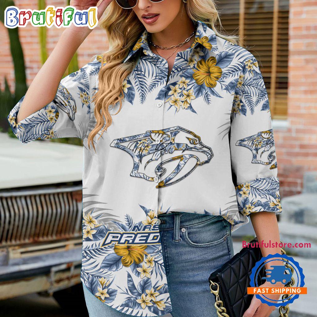 Sportswearmerch Nashville Predators NHL Special Hockey Women's Casual Shirt For Fan
