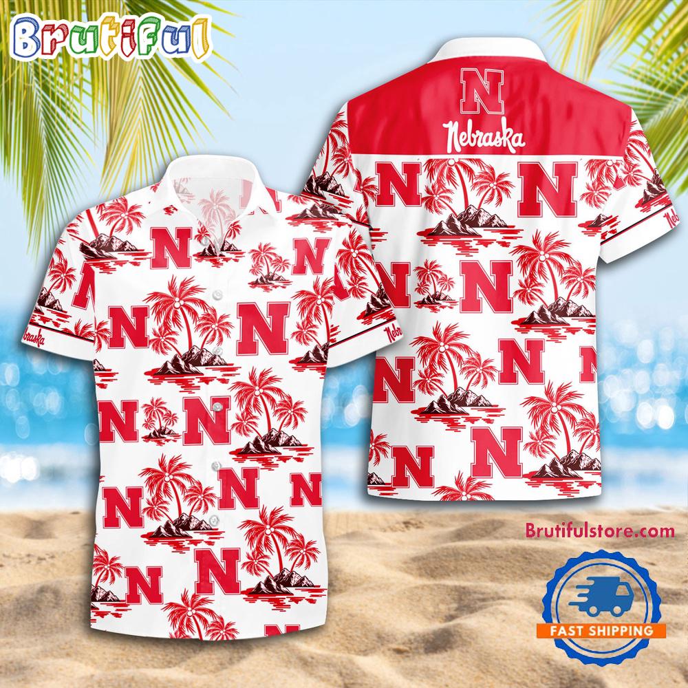 Sportswearmerch Nebraska Cornhuskers NCAA Summer Personalized Hawaiian Shirt For Fan