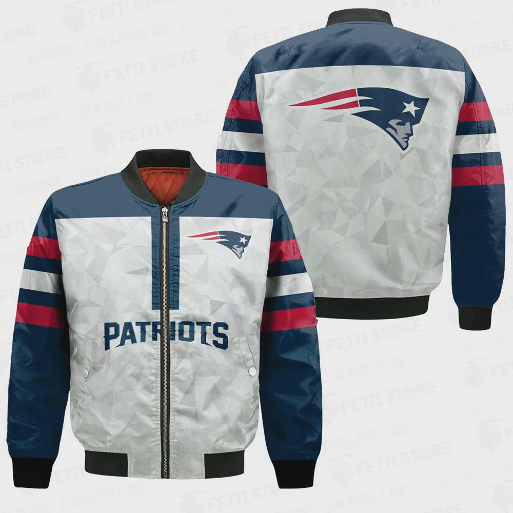 Sportswearmerch New England Patriots NFL Bomber Jacket For Fan