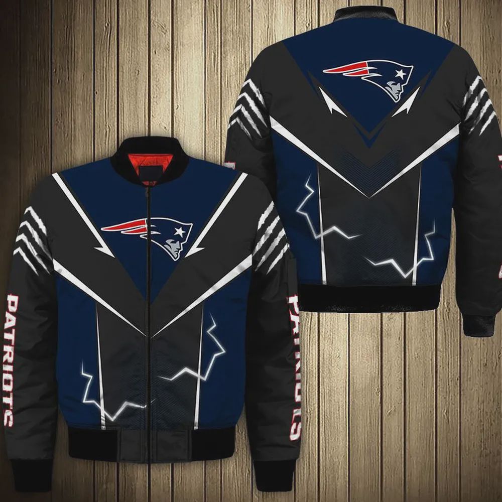 Sportswearmerch New England Patriots NFL Bomber Jacket For Fan