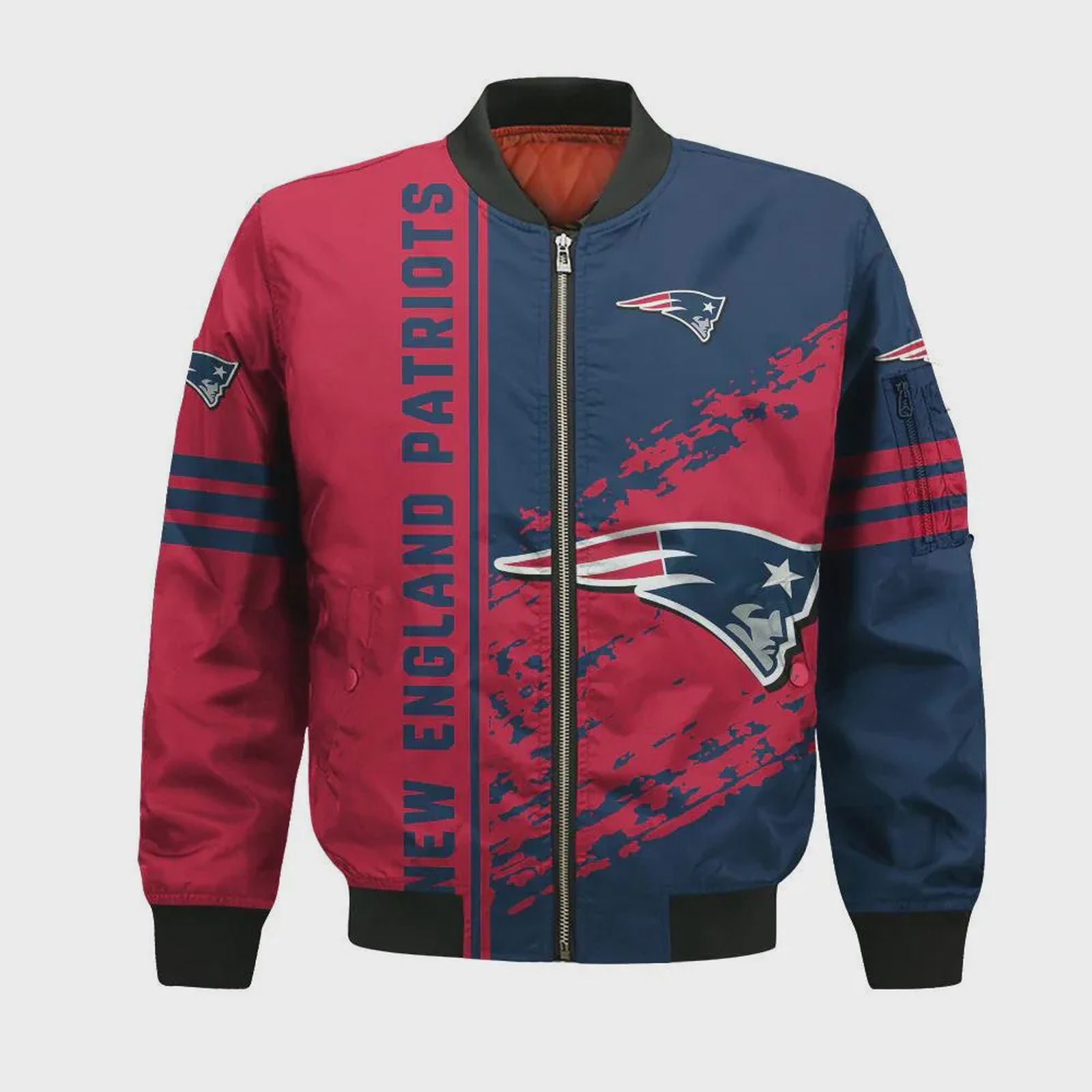 Sportswearmerch New England Patriots NFL Bomber Jacket For Fan