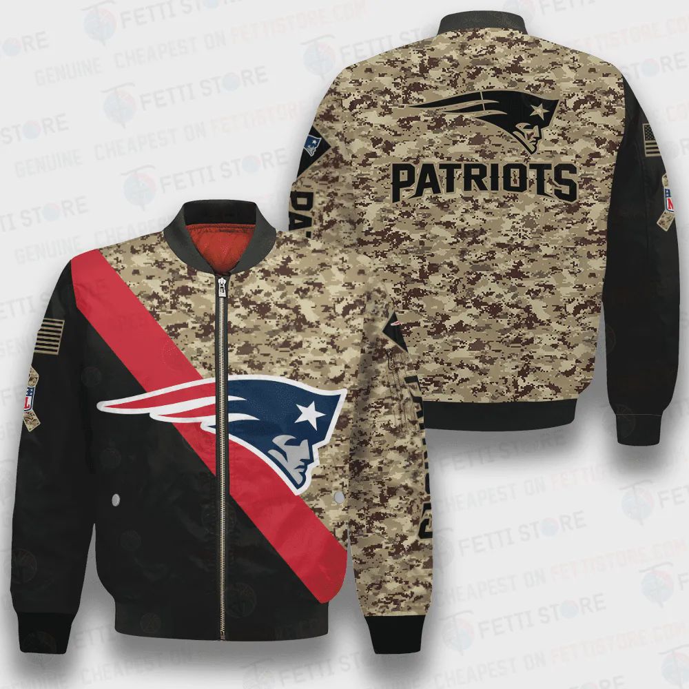 Sportswearmerch New England Patriots NFL Bomber Jacket For Fan