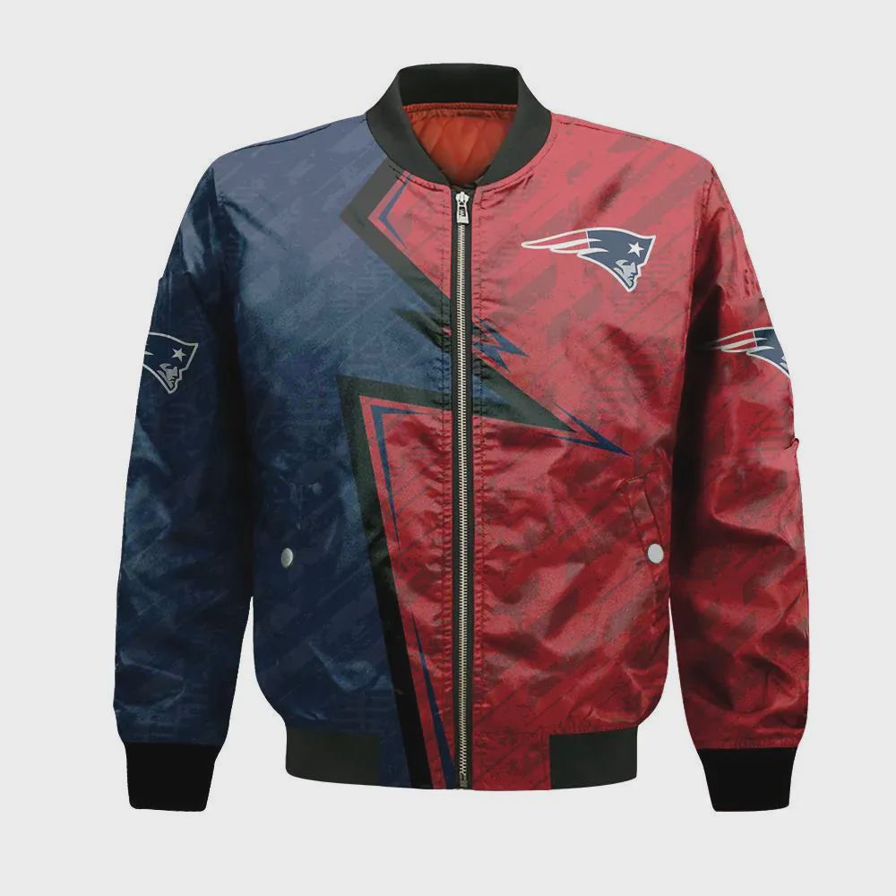 Sportswearmerch New England Patriots NFL Bomber Jacket For Fan
