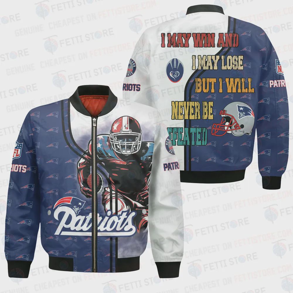Sportswearmerch New England Patriots NFL Bomber Jacket For Fan