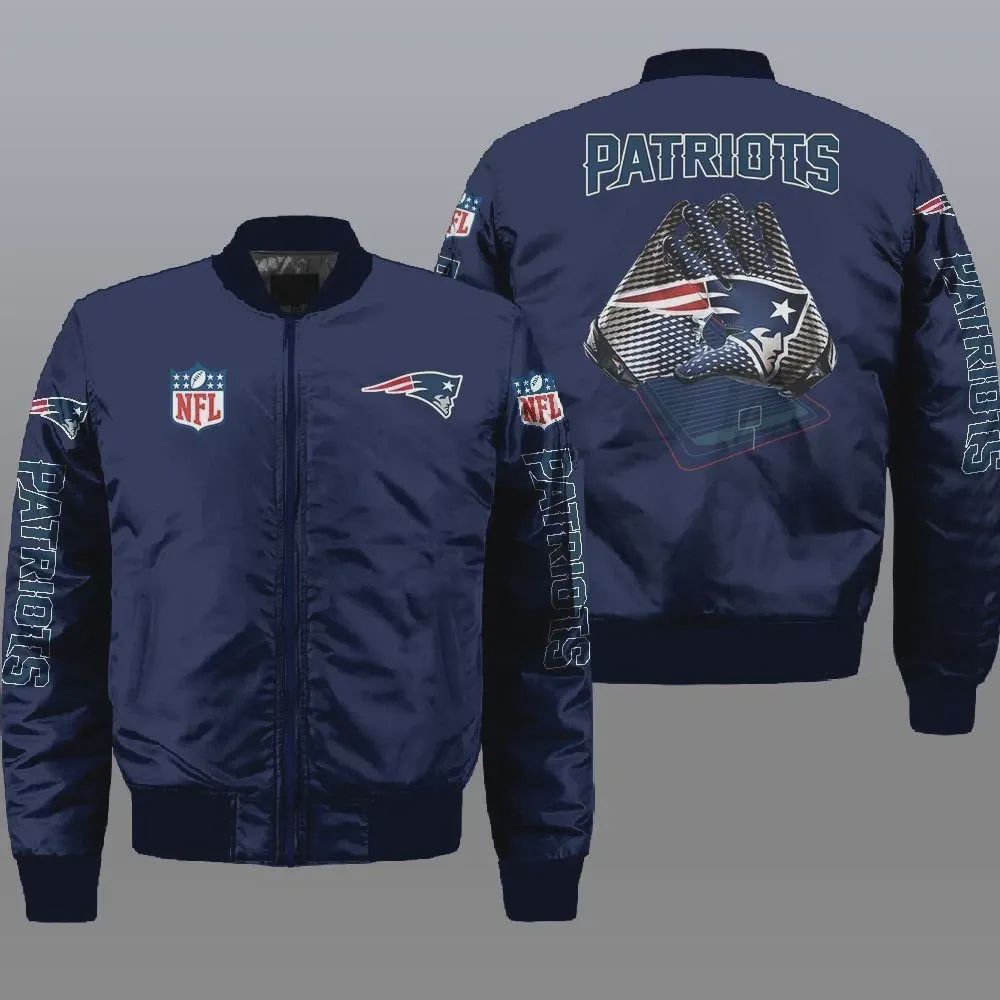 Sportswearmerch New England Patriots NFL Bomber Jacket For Fan