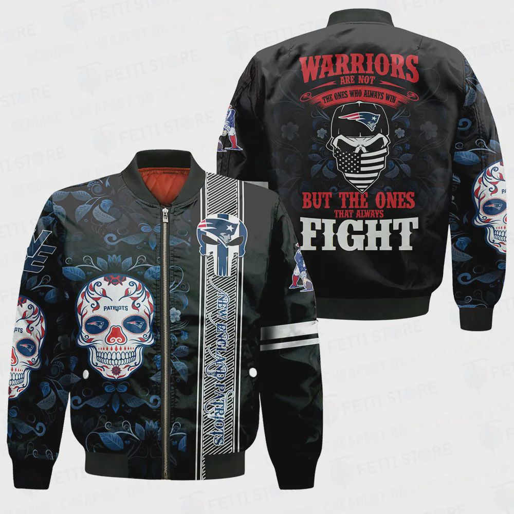 Sportswearmerch New England Patriots NFL Bomber Jacket For Fan