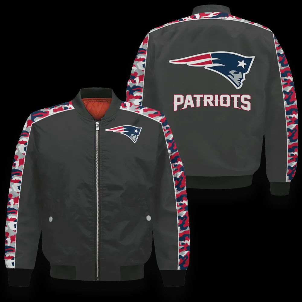 Sportswearmerch New England Patriots NFL Bomber Jacket For Fan