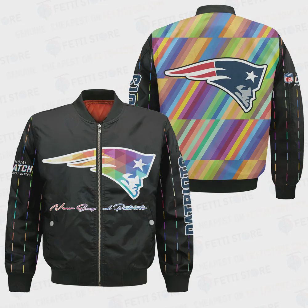 Sportswearmerch New England Patriots NFL Bomber Jacket For Fan