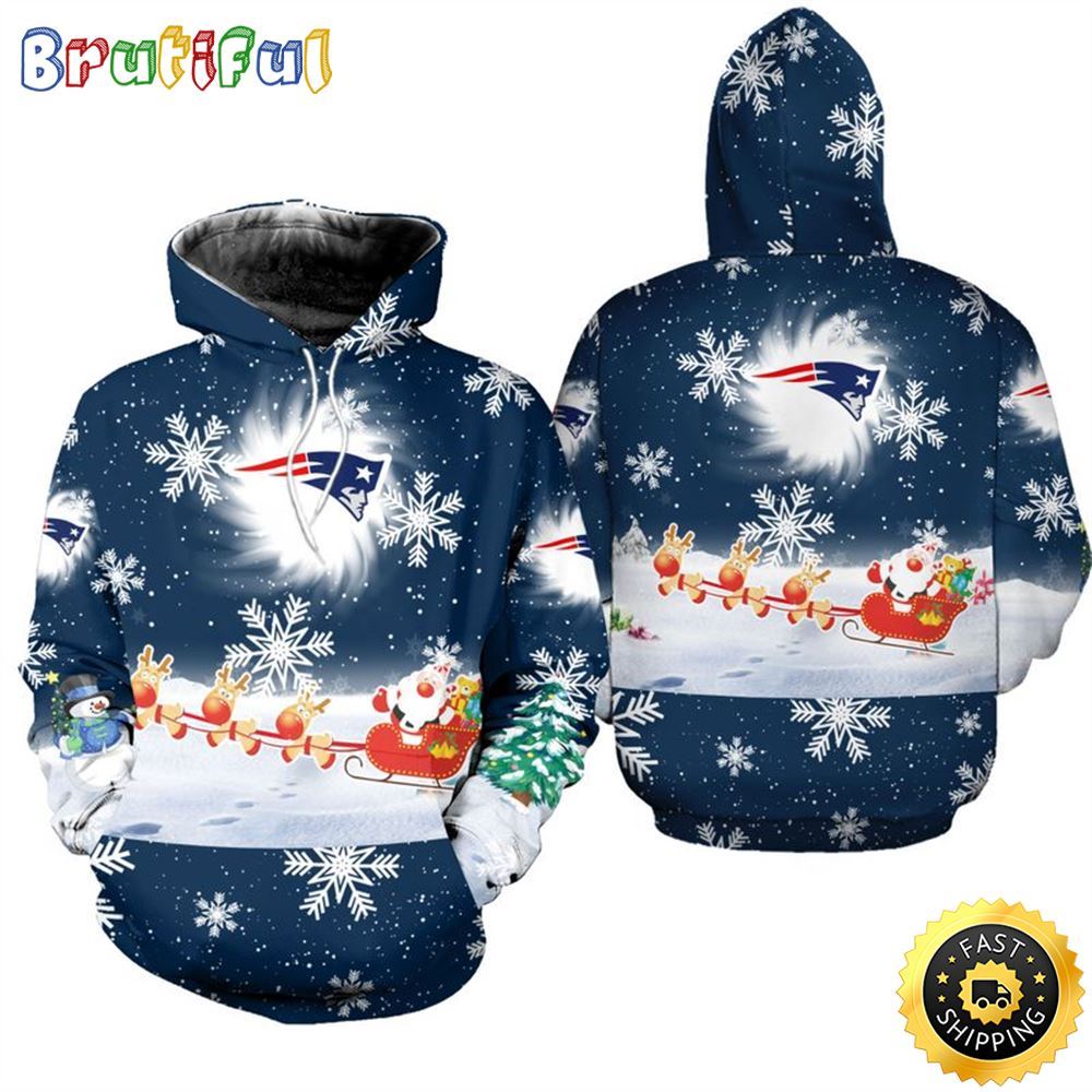 Sportswearmerch New England Patriots NFL Christmas Hoodie For Fan