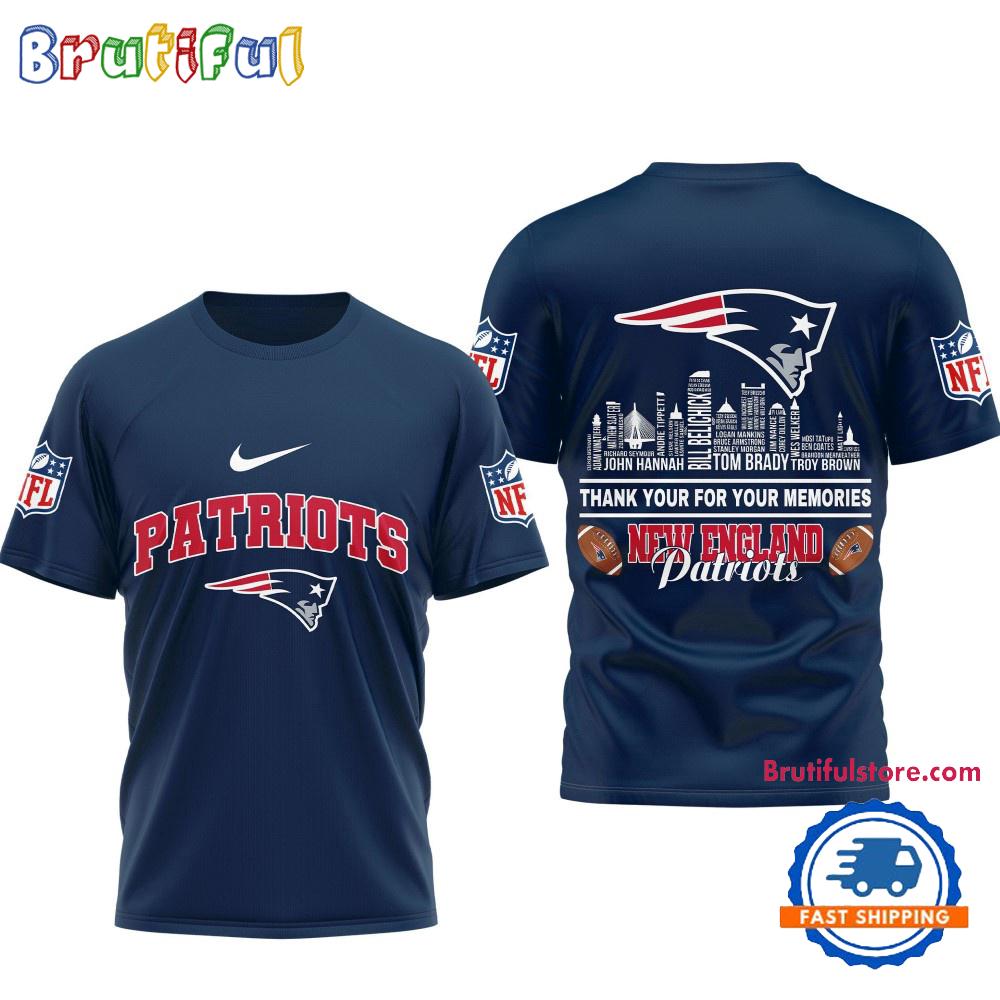Sportswearmerch New England Patriots NFL Football Legends Of The Game 3D Shirt For Fan