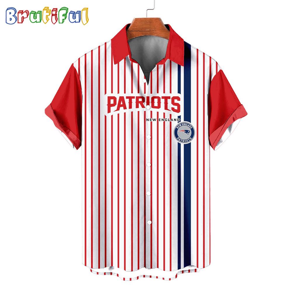 Sportswearmerch New England Patriots NFL Hawaiian Shirt For Fan