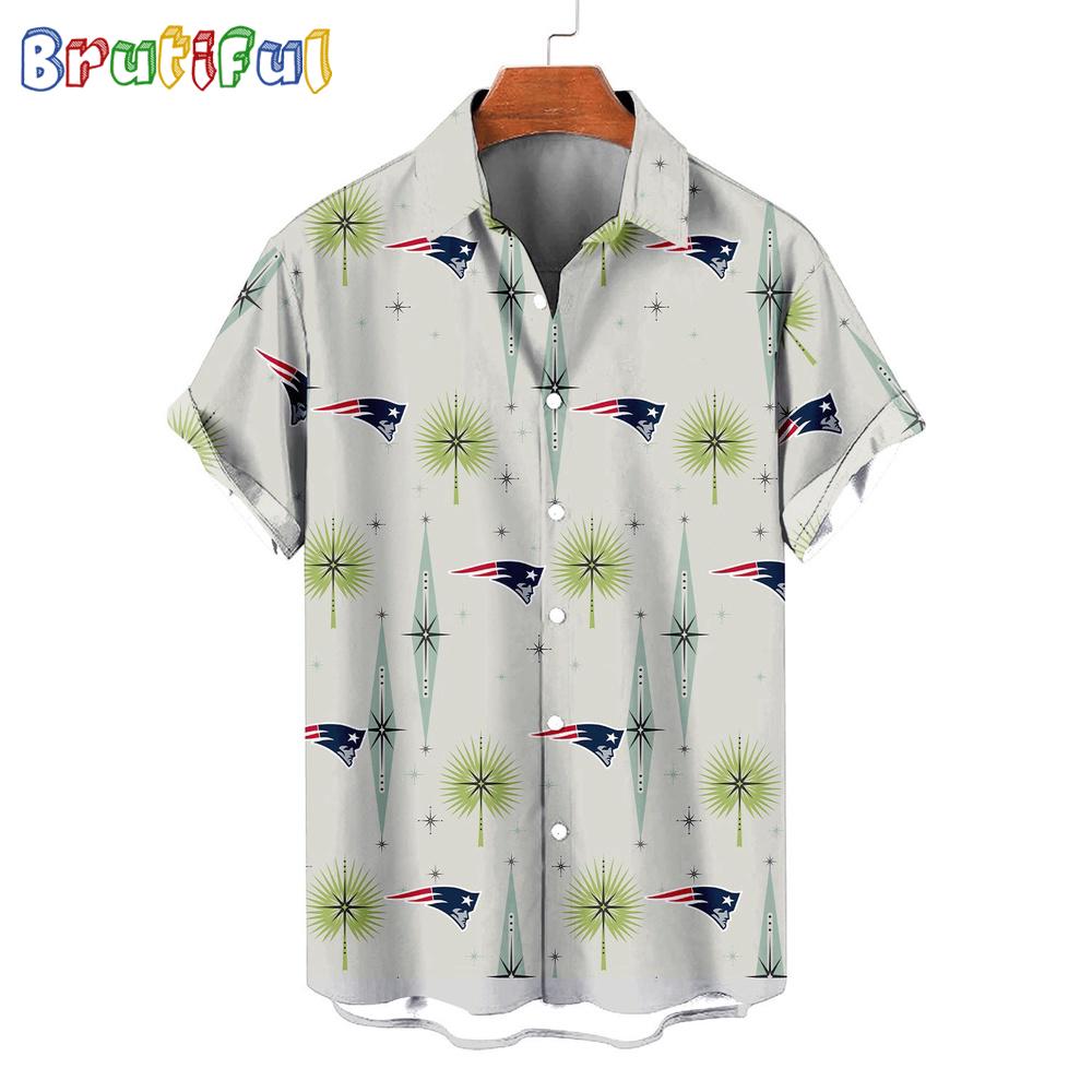 Sportswearmerch New England Patriots NFL Personalized Hawaiian Shirt For Fan