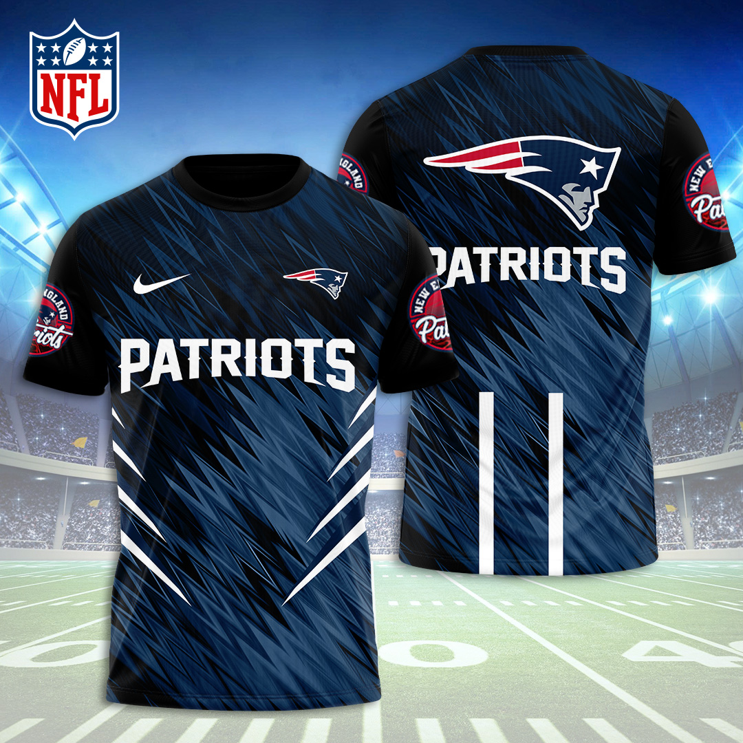 Sportswearmerch New England Patriots NFL Personalized T-shirt For Fan