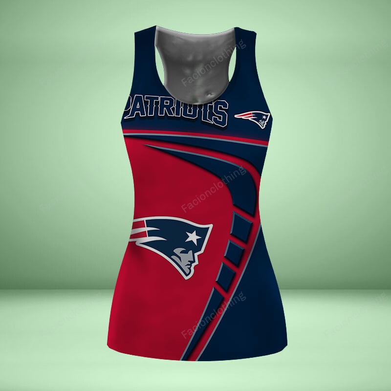 Sportswearmerch New England Patriots NFL Personalized Women Tanktop For Fan