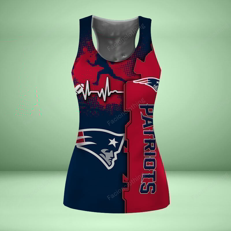 Sportswearmerch New England Patriots NFL Personalized Women Tanktop For Fan
